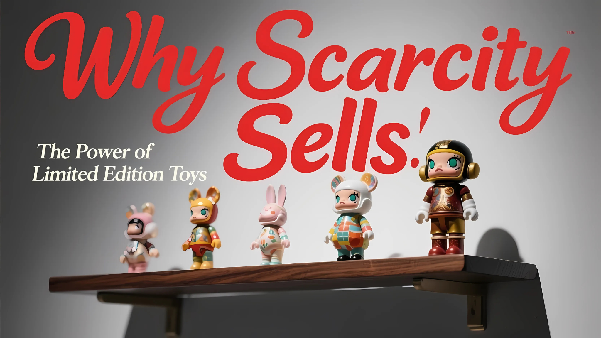 Why Scarcity Sells: The Power of Limited Edition Toys